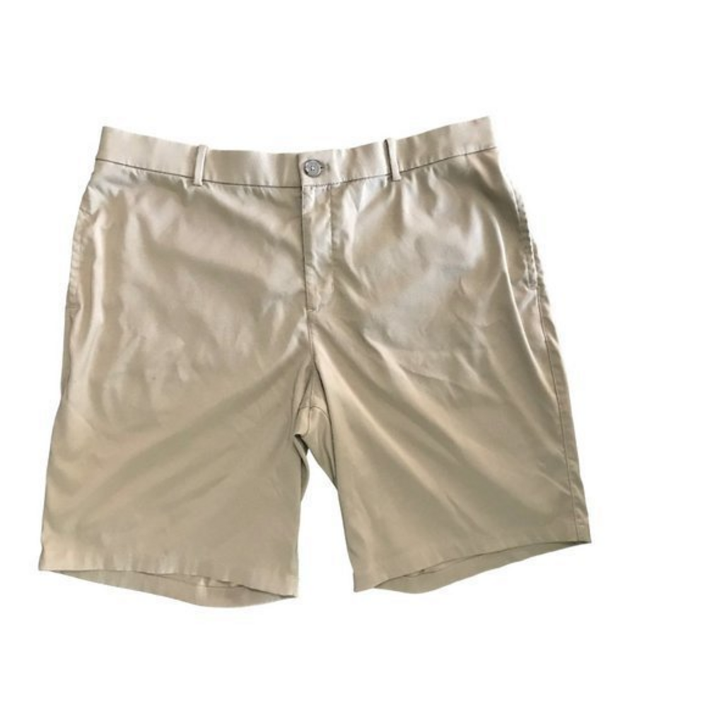Nike Mens Size 38 Tan Dri-Fit‎ Flex Stretch Golf Shorts Khaki Performance 38x10
